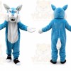 Wolf Mascot Costume for Adults Custom Logo Party Character Suit