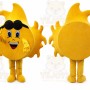 Sun Mascot Costume for Adults Custom Logo Party Character Suit