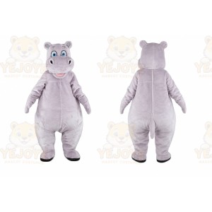 Hippo Mascot Costume for Adults Custom Logo Party Character Suit