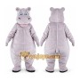 Hippo Mascot Costume for Adults Custom Logo Party Character Suit