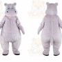 Hippo Mascot Costume for Adults Custom Logo Party Character Suit