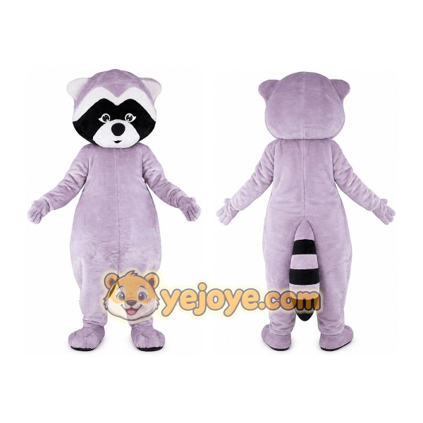 Raccoon Mascot Costume for Adults Custom Logo Party Character Suit