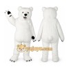 Bear Mascot Costume for Adults Custom Logo Party Character Suit