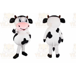 Cow Mascot Costume for Adults Custom Logo Party Character Suit