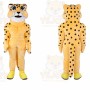 Leopard Mascot Costume for Adults Custom Logo Party Character Suit