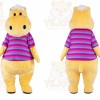 Dinosaur Mascot Costume for Adults Custom Logo Party Character Suit