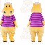 Dinosaur Mascot Costume for Adults Custom Logo Party Character Suit
