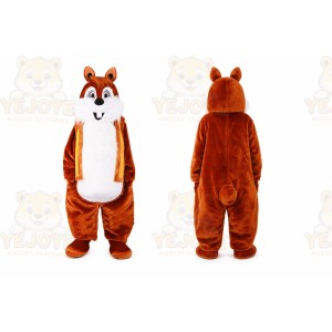 Squirrel Mascot Costume for Adults Custom Logo Party Character Suit