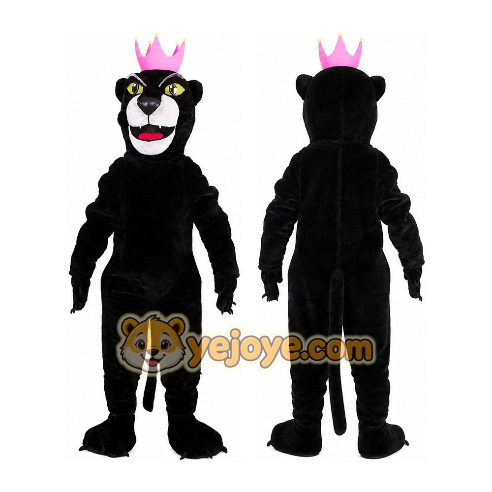 Panther Mascot Costume for Adults Custom Logo Party Character Suit