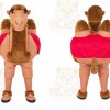 Camel Mascot Costume for Adults Custom Logo Party Character Suit