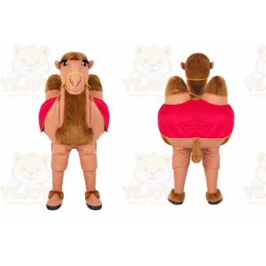 Camel Mascot Costume for Adults Custom Logo Party Character Suit