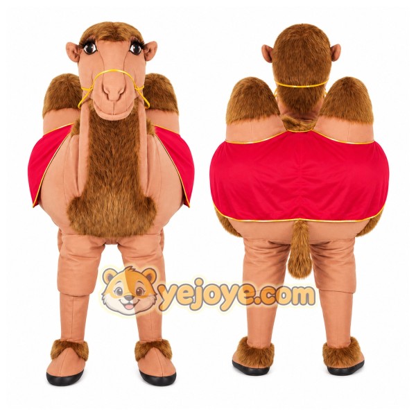 Camel Mascot Costume for Adults Custom Logo Party Character Suit