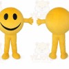 Smiley Face Mascot Costume for Adults Custom Logo Party Character Suit