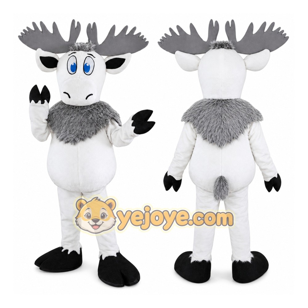 Moose Mascot Costume for Adults Custom Logo Party Character Suit Moose Mascot Costume for Adults Custom Logo Party Character Suit