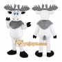 Moose Mascot Costume for Adults Custom Logo Party Character Suit