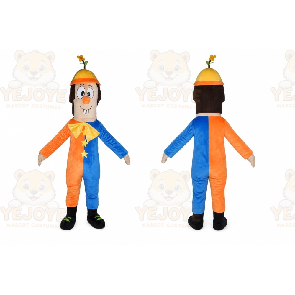 Clown character Mascot Costume for Adults Custom Logo Party Character Suit