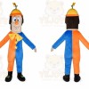 Clown character Mascot Costume for Adults Custom Logo Party Character Suit