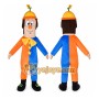 Clown character Mascot Costume for Adults Custom Logo Party Character Suit