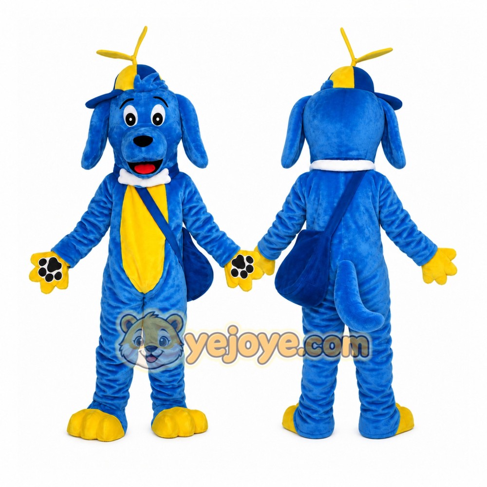 Dog Mascot Costume for Adults Custom Logo Party Character Suit