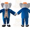 Elephant Mascot Costume for Adults Custom Logo Party Character Suit