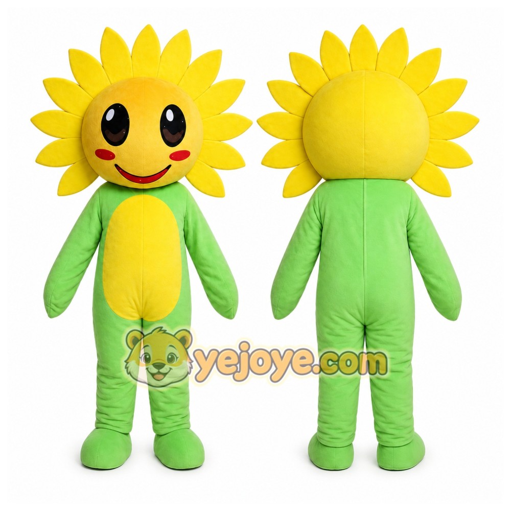Flower Mascot Costume for Adults Custom Logo Party Character Suit Flower Mascot Costume for Adults Custom Logo Party Character Suit