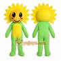 Flower Mascot Costume for Adults Custom Logo Party Character Suit