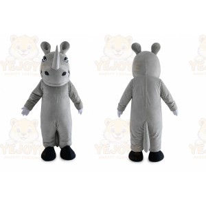 Rhino Mascot Costume for Adults Custom Logo Party Character Suit