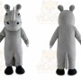 Rhino Mascot Costume for Adults Custom Logo Party Character Suit