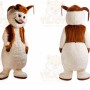 Snowman Mascot Costume for Adults Custom Logo Party Character Suit