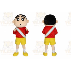 Boy Mascot Costume for Adults Custom Logo Party Character Suit