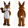 Rabbit Mascot Costume for Adults Custom Logo Party Character Suit