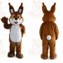 Rabbit Mascot Costume for Adults Custom Logo Party Character Suit