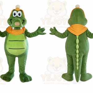 Alligator Mascot Costume for Adults Custom Logo Party Character Suit