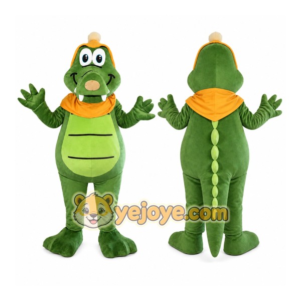 Alligator Mascot Costume for Adults Custom Logo Party Character Suit