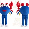 Crab Mascot Costume for Adults Custom Logo Party Character Suit