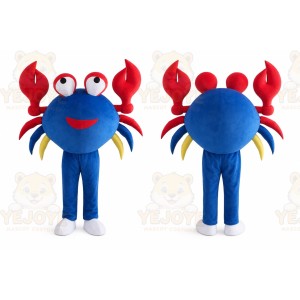Crab Mascot Costume for Adults Custom Logo Party Character Suit
