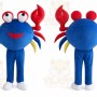 Crab Mascot Costume for Adults Custom Logo Party Character Suit