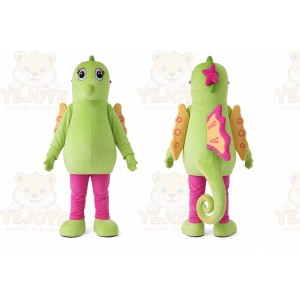 Sea Horse Mascot Costume for Adults Custom Logo Party Character Suit