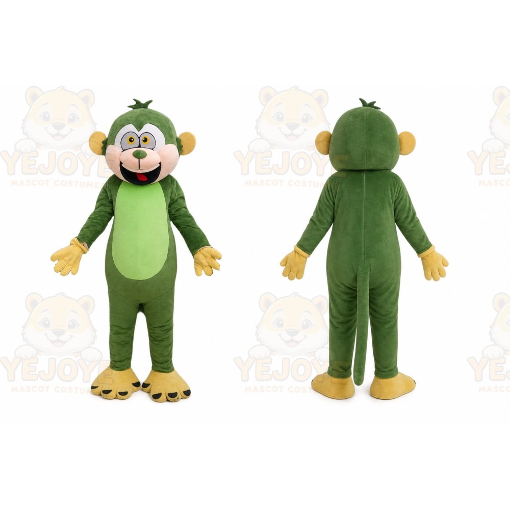 Monkey Mascot Costume for Adults Custom Logo Party Character Suit
