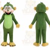 Monkey Mascot Costume for Adults Custom Logo Party Character Suit
