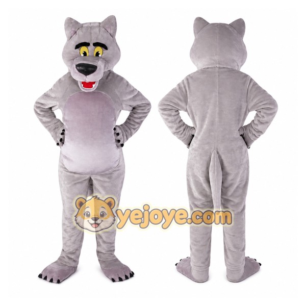 Wolf Mascot Costume for Adults Custom Logo Party Character Suit
