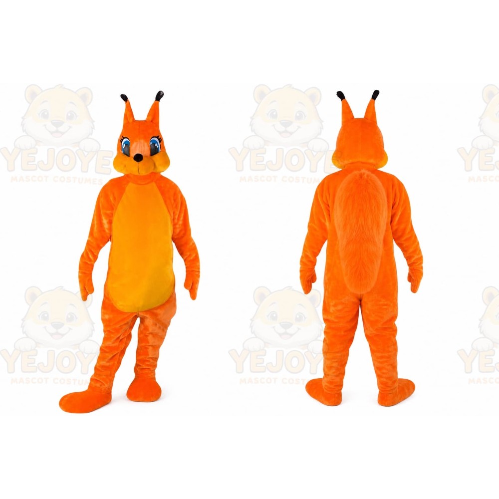 Squirrel Mascot Costume for Adults Custom Logo Party Character Suit