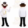 chef character Mascot Costume for Adults Custom Logo Party Character Suit