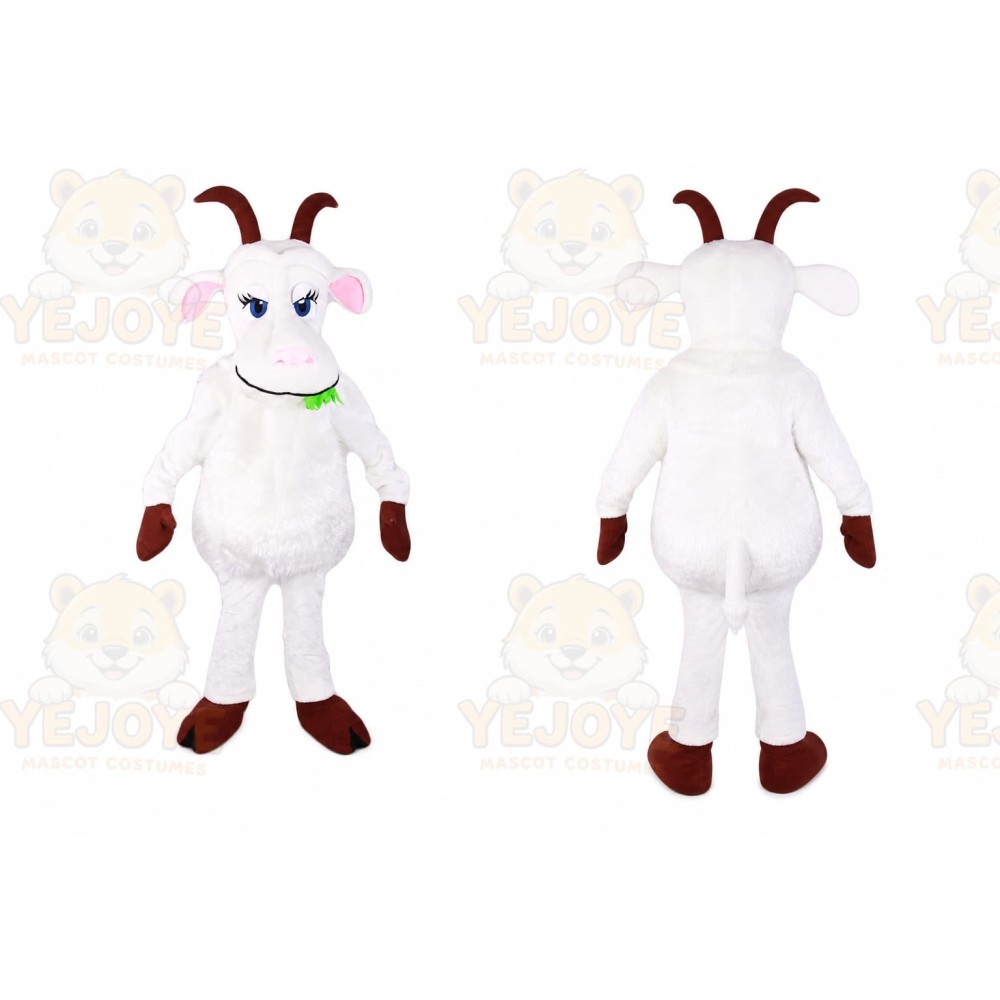 Goat Mascot Costume for Adults Custom Logo Party Character Suit