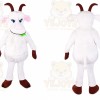 Goat Mascot Costume for Adults Custom Logo Party Character Suit