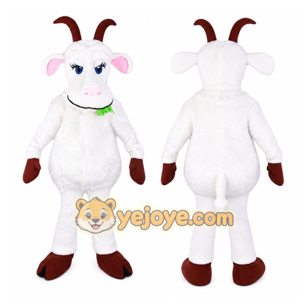 Goat Mascot Costume for Adults Custom Logo Party Character Suit