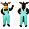 Cow Mascot Costume for Adults Custom Logo Party Character Suit