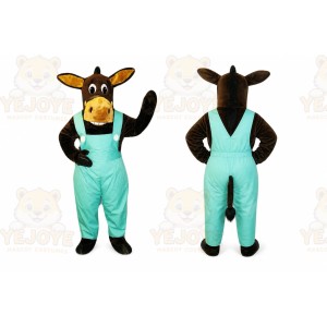 Cow Mascot Costume for Adults Custom Logo Party Character Suit
