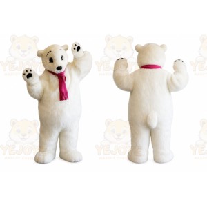 Bear Mascot Costume for Adults Custom Logo Party Character Suit