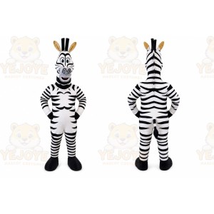 Zebra Mascot Costume for Adults Custom Logo Party Character Suit